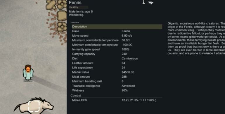 Rimworld A12d скачать мод Fenris