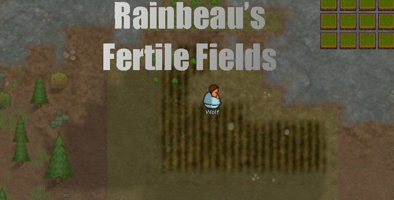 Rimworld мод Rainbeau's fertile feilds