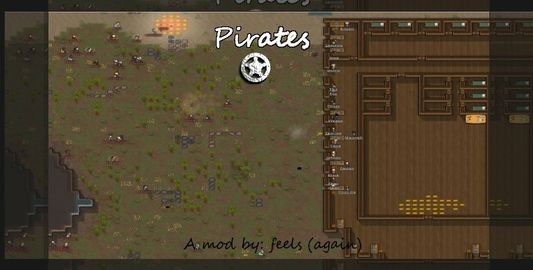 Rimworld мод Pirates