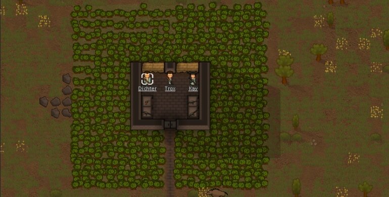 Rimworld мод Tangle Weed