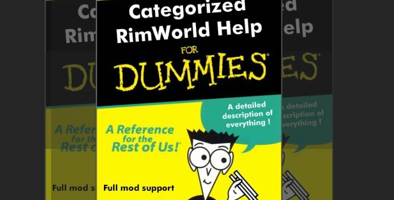 Rimworld мод HelpTab