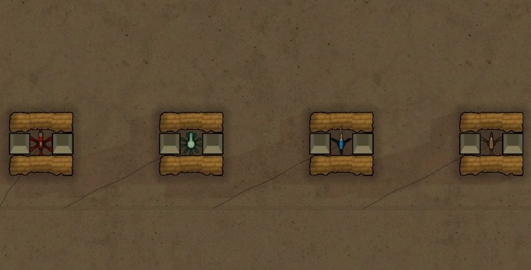 Rimworld мод Elemental Turrets