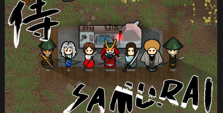 Rimworld мод Samurai