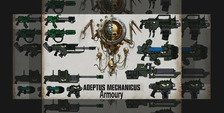 Rimworld мод Adeptus Mechanicus - Armoury