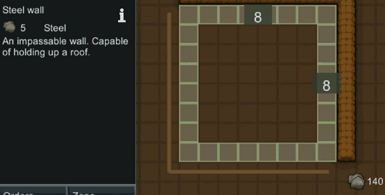 Rimworld мод Draggable Corners